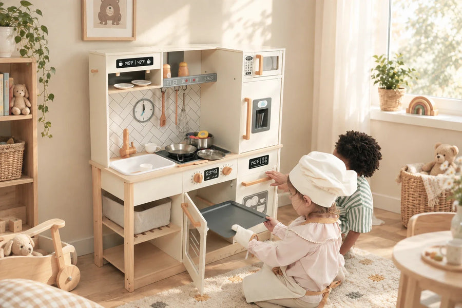How to Choose the Best Wooden Play Kitchen: 9 Checks