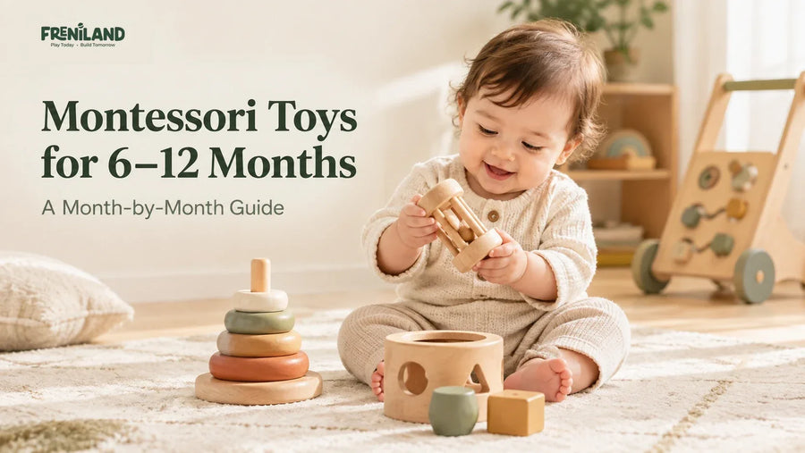Montessori Toys for 6-12 Months: A Month-by-Month Guide