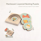 The Explorer Growing Play Box - Montessori Wooden Toy Set for Toddlers 19-21M+