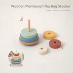 The Talker Growing Play Box - Montessori Wooden Toy Set for Toddlers 13-15M+