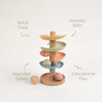 The Talker Growing Play Box - Montessori Wooden Toy Set for Toddlers 13-15M+