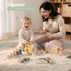The Explorer Growing Play Box - Montessori Wooden Toy Set for Toddlers 19-21M+