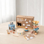 The Talker Growing Play Box - Montessori Wooden Toy Set for Toddlers 13-15M+