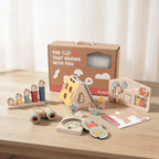 The Explorer Growing Play Box - Montessori Wooden Toy Set for Toddlers 19-21M+