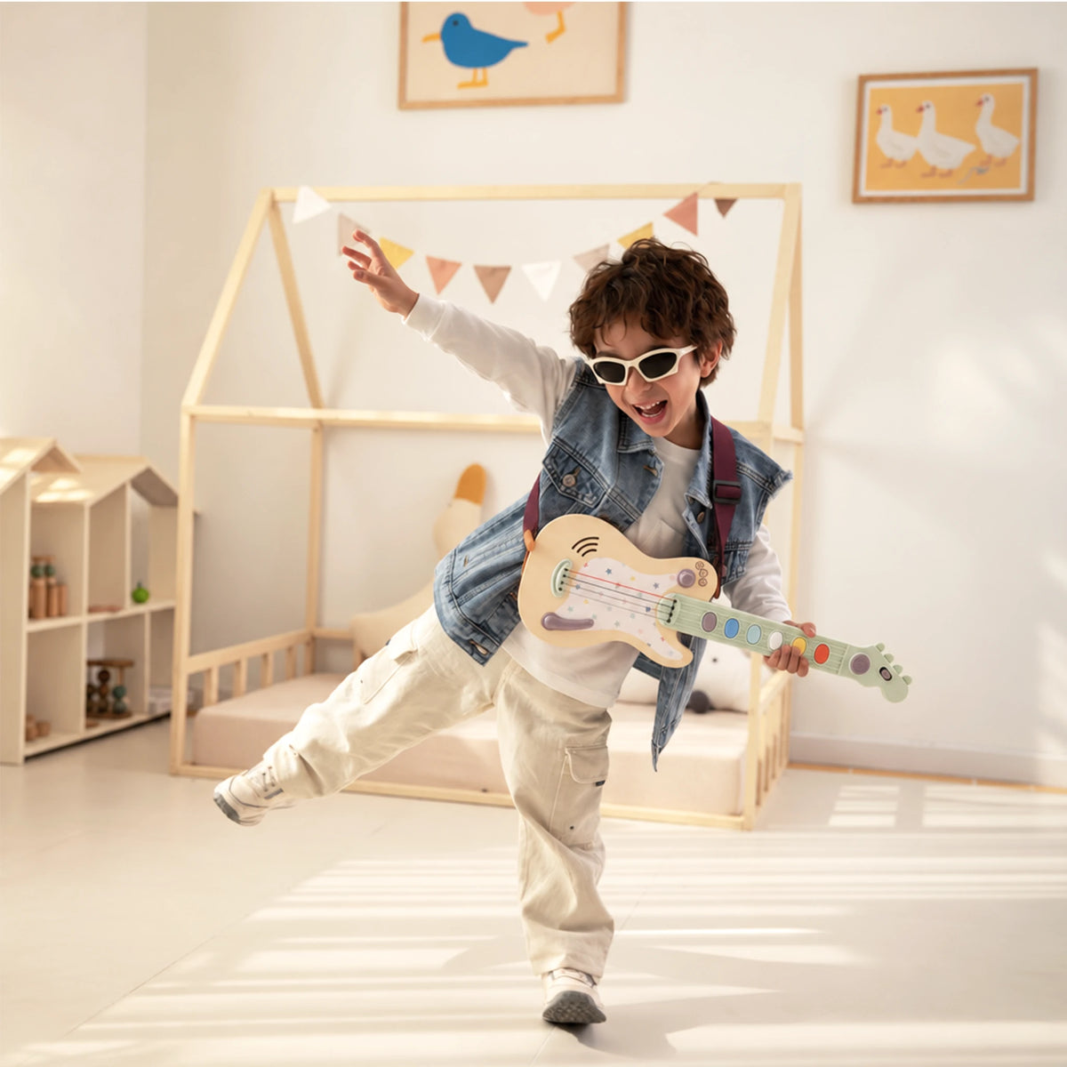 Rock Electronic Guitar - Musical Toys for Kids 3Y+