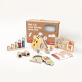 The Explorer Growing Play Box - montessori months gift set full collection white background