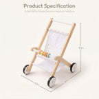 Freniland wooden doll stroller dimensions
