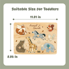 Guanyi Toys Forest Animal Sound Puzzle - Educational Learning Toy for Toddlers 18M+ - product view
