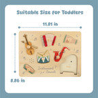 Guanyi Toys Music Instruments Sound Puzzle - Educational Musical Toys for Kids 18M+ - product view