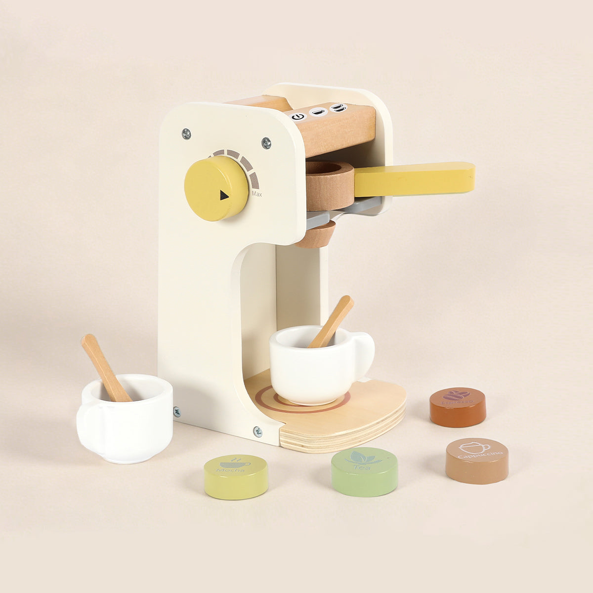 Guanyi Toys Classic Coffee Maker Toy - Kitchen Role Play Set for Kids - main view
