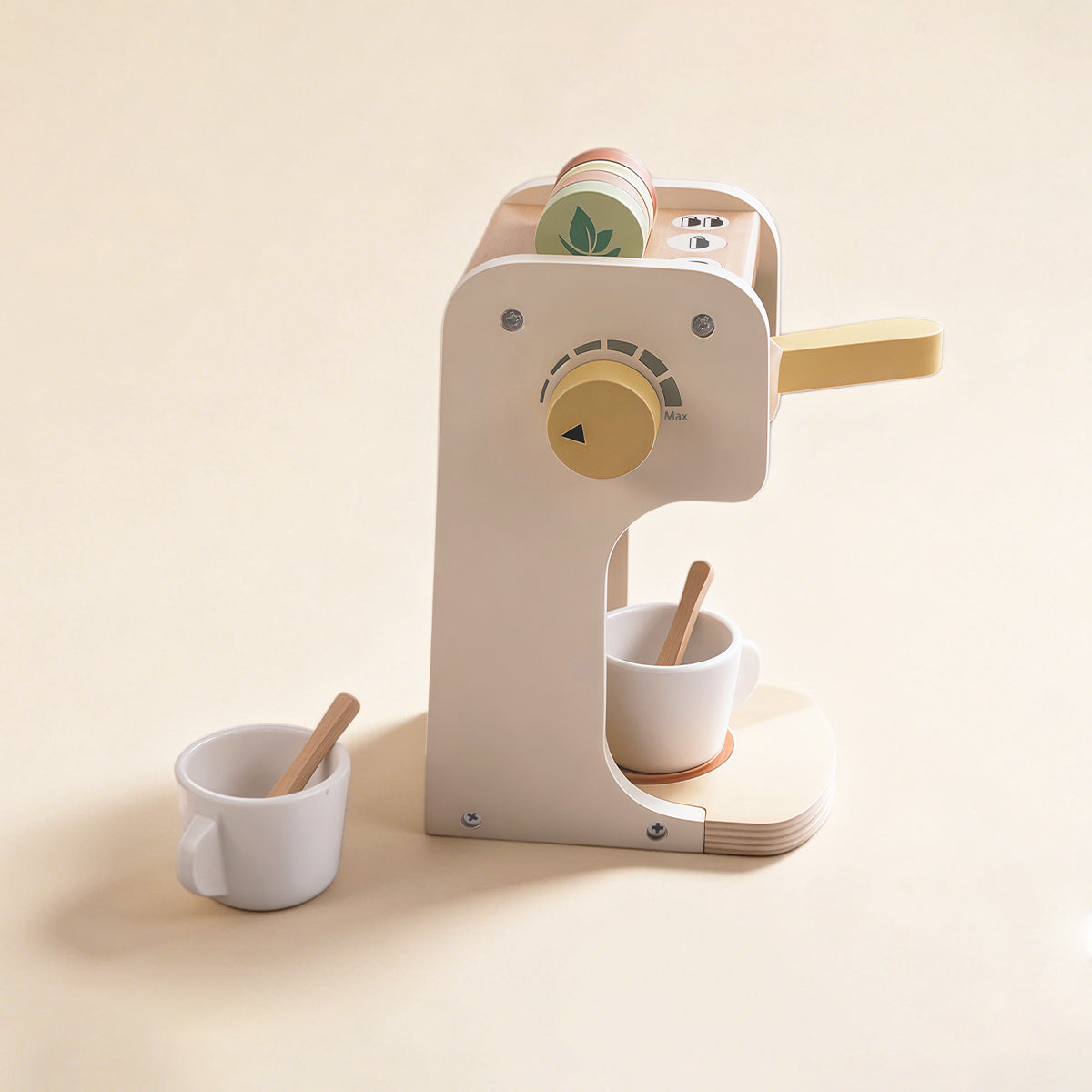 Guanyi Toys Classic Coffee Maker Toy - Kitchen Role Play Set for Kids - angle view 4