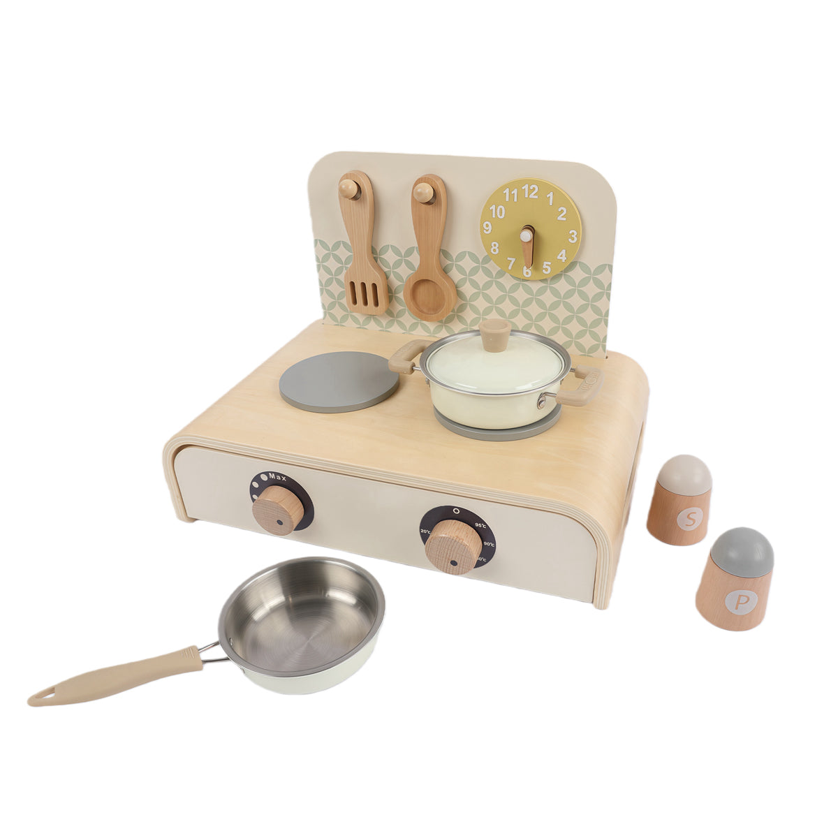 Guanyi Toys Tabletop Kitchen Set - Pretend Play Kitchen for Kids 3Y+ - angle view 2