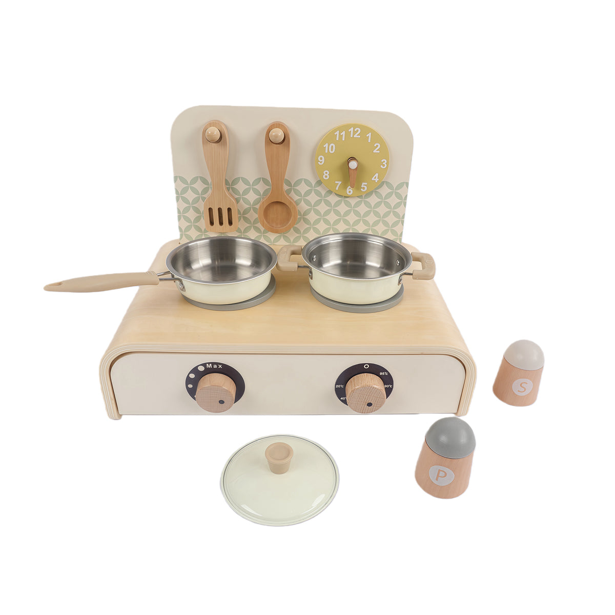 Guanyi Toys Tabletop Kitchen Set - Pretend Play Kitchen for Kids 3Y+ - angle view 3