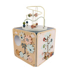 Guanyi Toys Learning Activity Cube - Large Educational Toy for Toddlers 18M+ - angle view 2