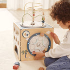 Guanyi Toys Learning Activity Cube - Large Educational Toy for Toddlers 18M+ - main product shot