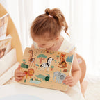 Guanyi Toys Safari Animal Touch Sound Puzzle - Interactive Sound Puzzle Toys 18M+ - main product shot