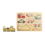 Guanyi Toys Vehicles Sound Puzzle - Educational Sound Puzzle Toys for Kids 18M+ - angle view 3