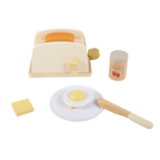 Guanyi Toys Toaster Toy - Kitchen Role Play Set for Pretend Cooking - angle view 3