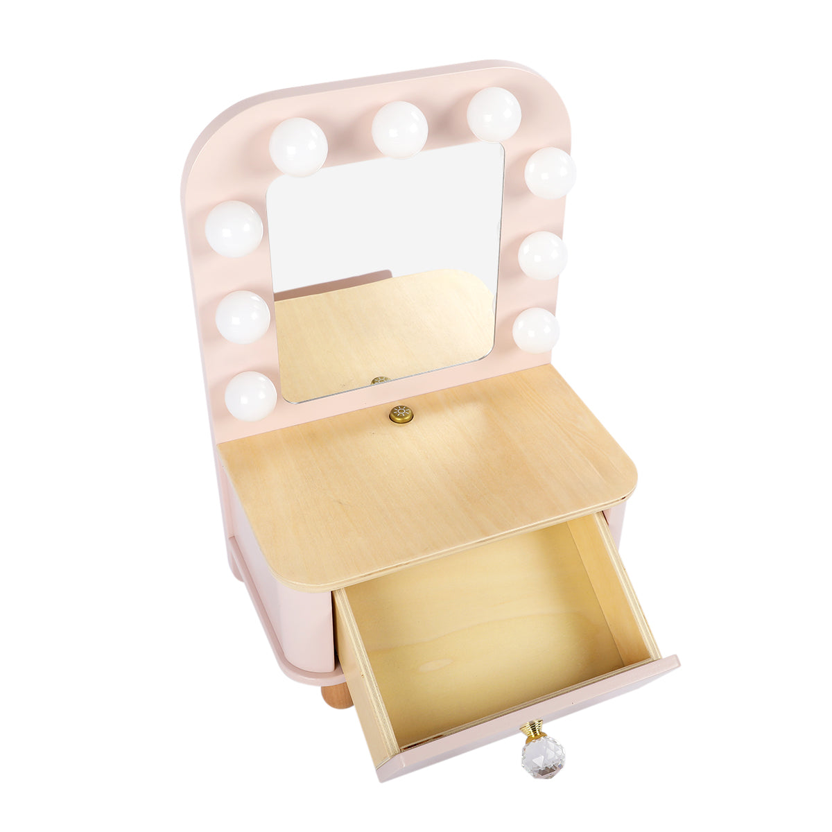 Guanyi Toys Dressing Table - Role Play Vanity Set for Kids - angle view 2