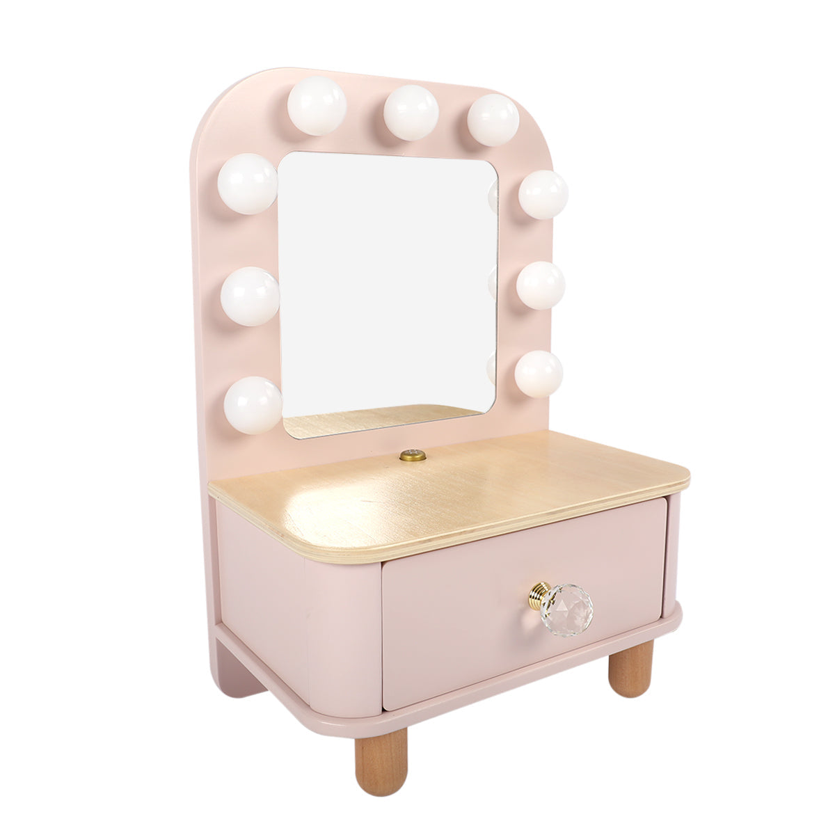Guanyi Toys Dressing Table - Role Play Vanity Set for Kids - angle view 3